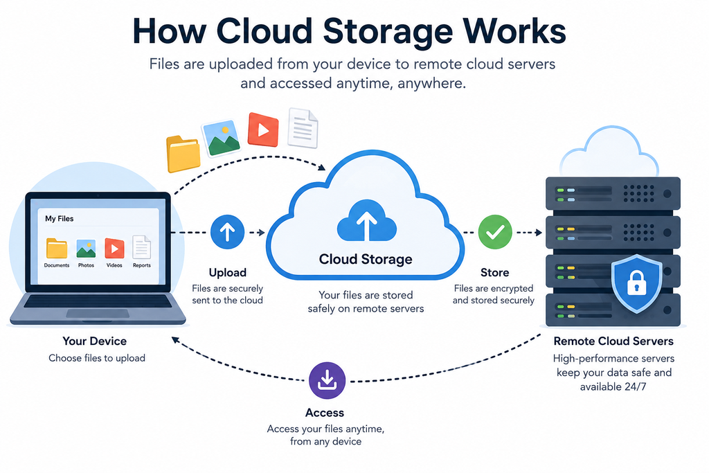 How Cloud Storage Works